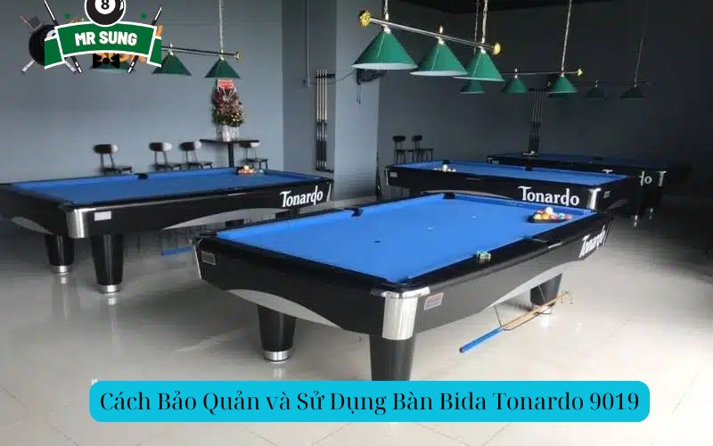 Cách Bảo Quản và Sử Dụng Bàn Bida Tonardo 9019