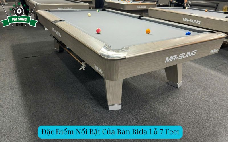 Đặc Điểm Nổi Bật Của Bàn Bida Lỗ 7 Feet