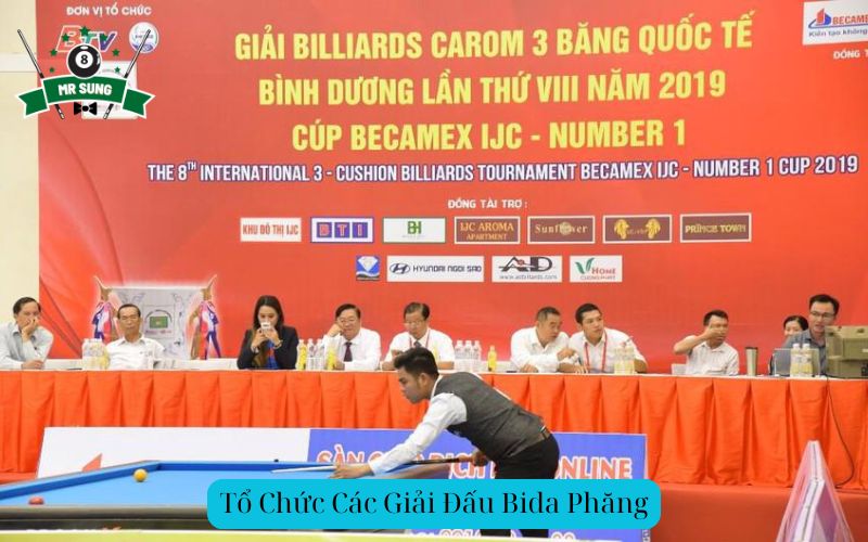 Tổ Chức Các Giải Đấu Bida Phăng