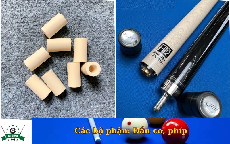 Các bộ phận Đầu cơ, phíp