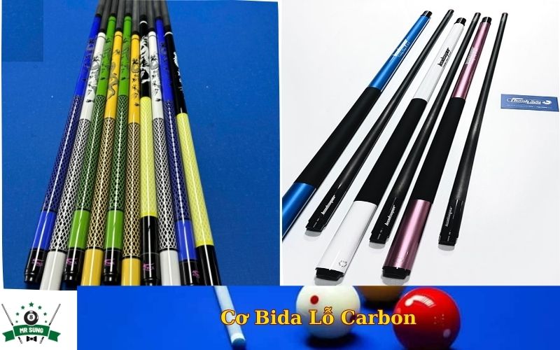 Cơ Bida Lỗ Carbon