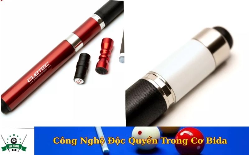 Công Nghệ Độc Quyền Trong Cơ Bida Lỗ Cuetec