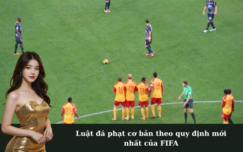 Luật đá phạt cơ bản theo quy định mới nhất của FIFA