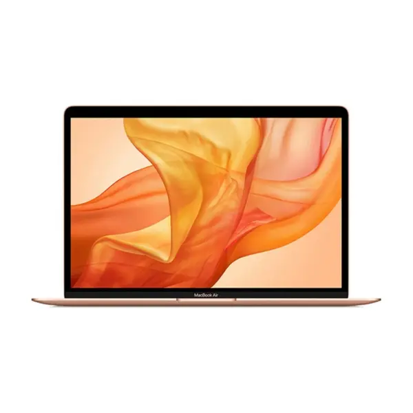 Macbook Air Intel vỏ nhôm màu bạc đặt trên bàn gỗ