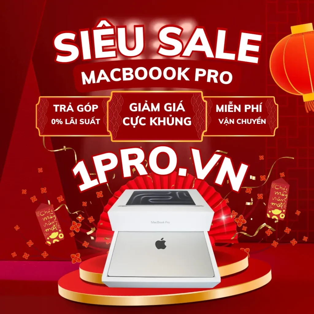 Hình ảnh đại diện bài viết về Macbook Pro cũ đẹp như mới trên bàn làm việc.