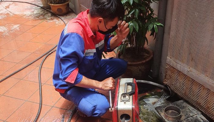 Thông tắc cống tại Thanh Xuân