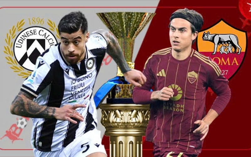 Dự đoán Udinese vs Roma
