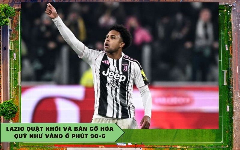 Lazio quật khởi và bàn gỡ hòa quý như vàng ở phút 90+6
